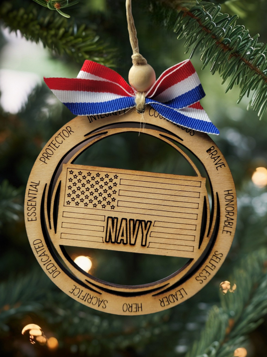 US Navy Ornament