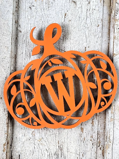 Pumpkin Door Hanger