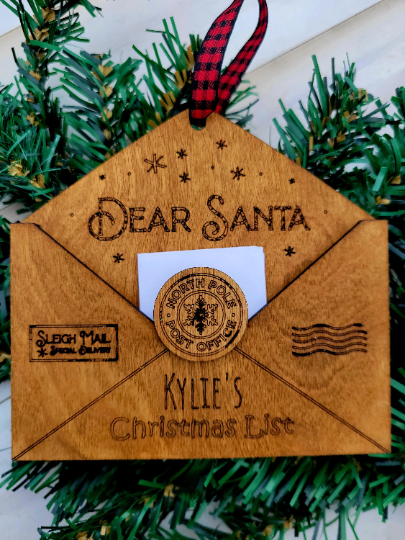 Letter to Santa Ornament