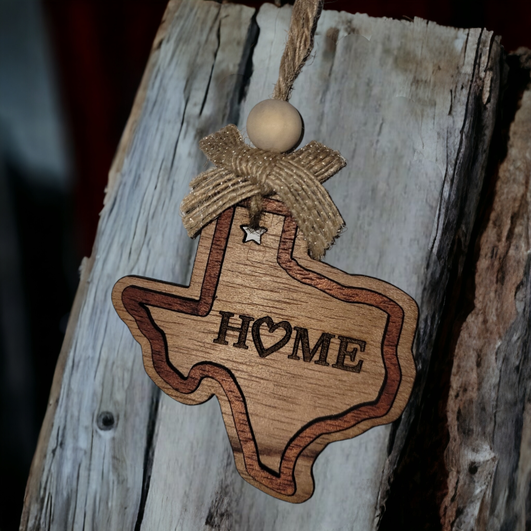 Texas Home Ornament